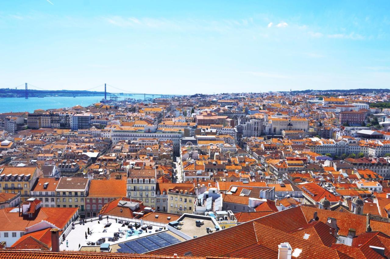 Charming Apartment In Private Condominium At Graca Lisboa Exteriér fotografie