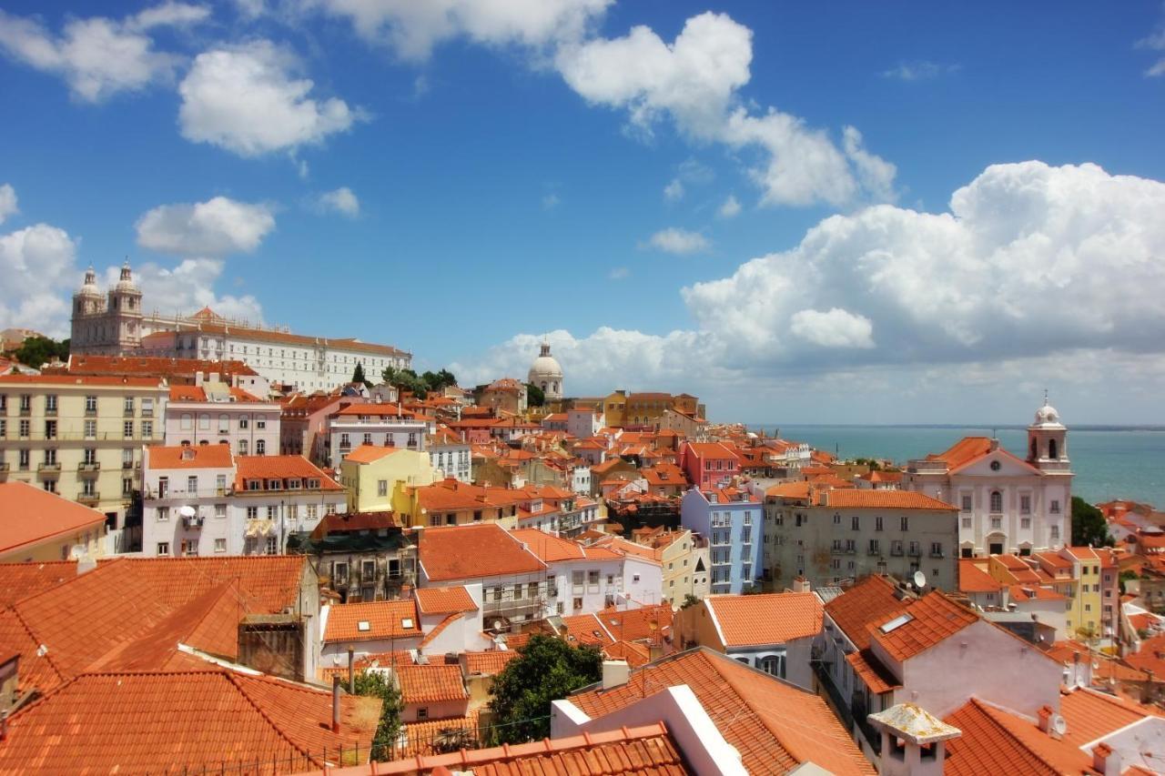 Charming Apartment In Private Condominium At Graca Lisboa Exteriér fotografie